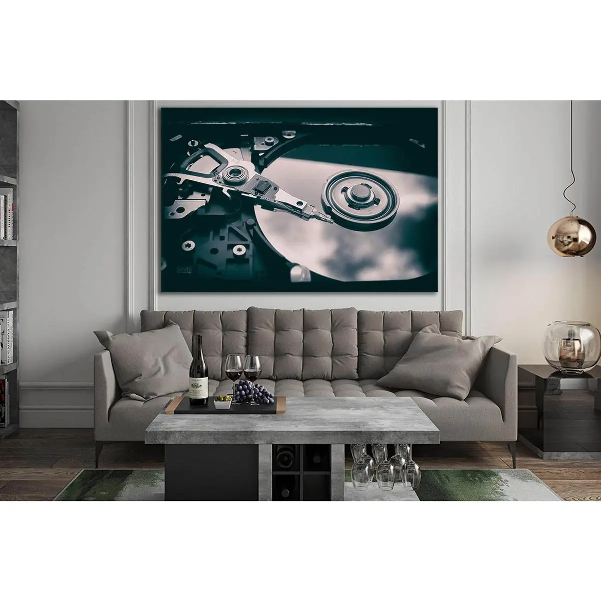 Optical Disc Drive №Sl783 Ready To Hang Canvas Print 1