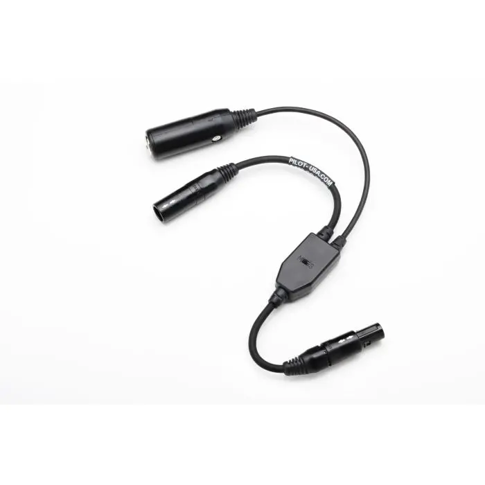 Oxygen Mask Mic Adapter For Bose (6 Pin) Plug Headset 1