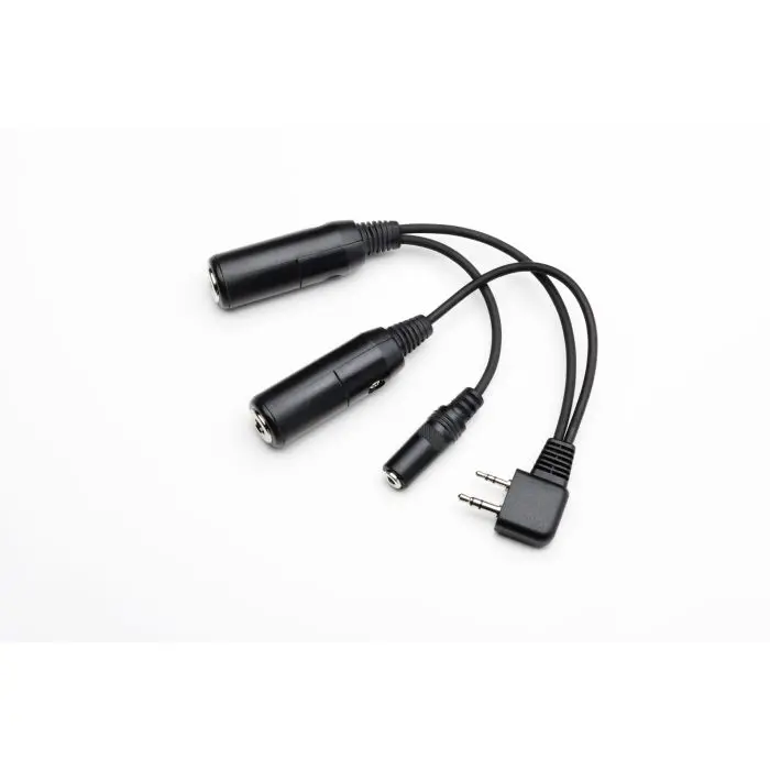 Headset Adapter For Icom A3, A6, A14, A22, A24 Transceiver 1