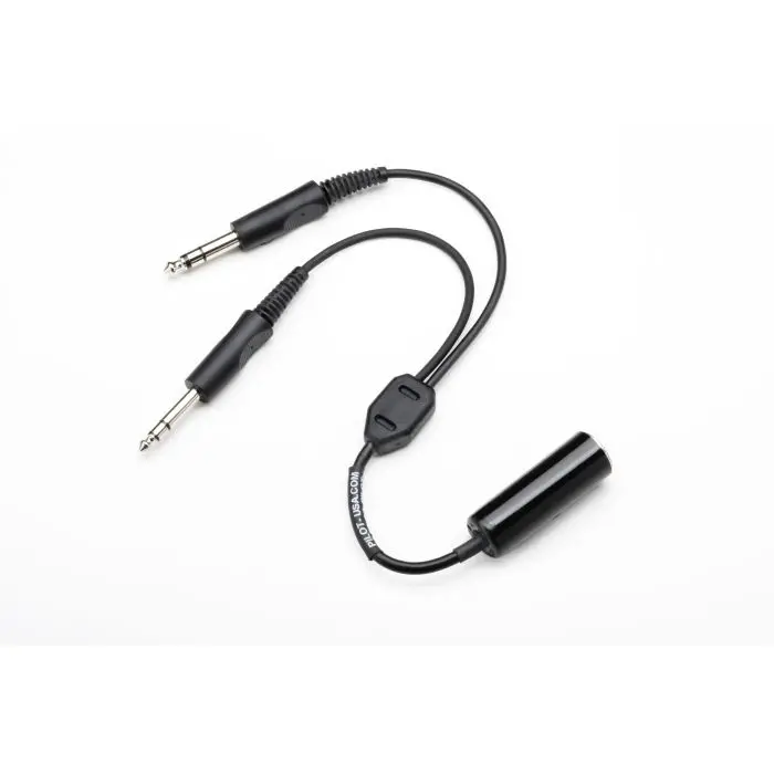 Single Plug Headset Adapter To Ga (Twin Plugs) 1