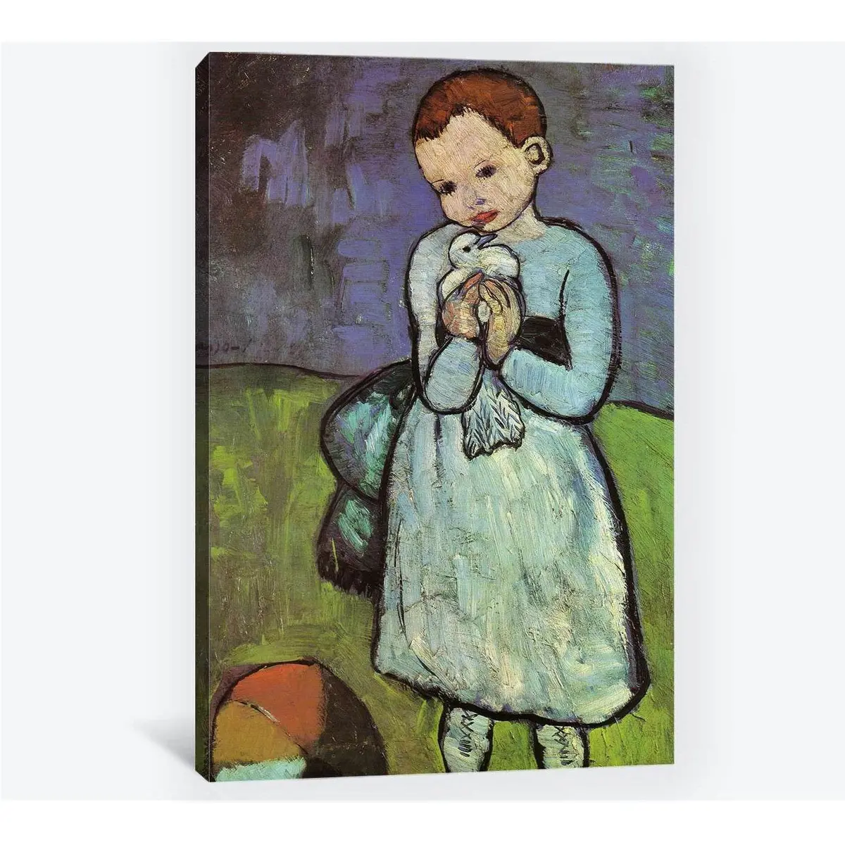 Pablo Picasso, Child Holding A Dove - Canvas Print 1