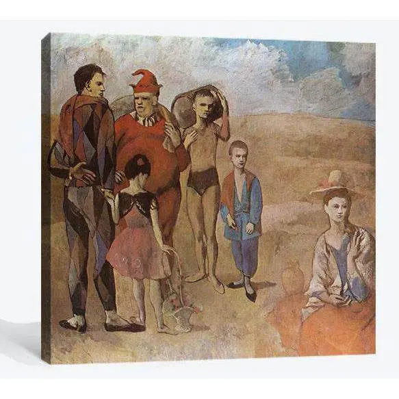 Pablo Picasso, Family Of Saltimbanques - Canvas Print 1