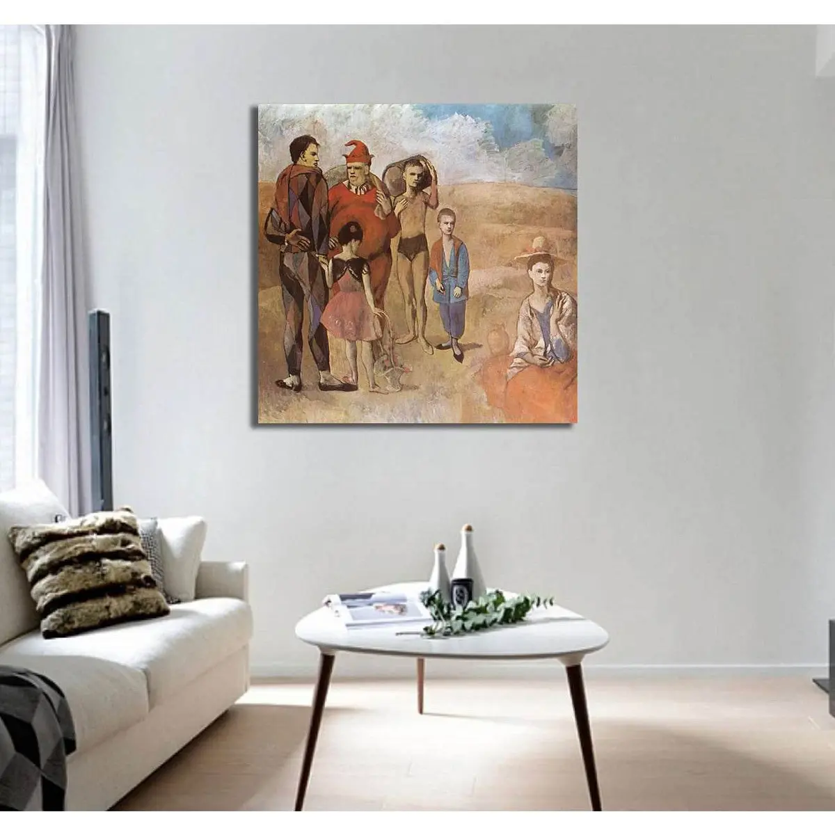 Pablo Picasso, Family Of Saltimbanques - Canvas Print 2