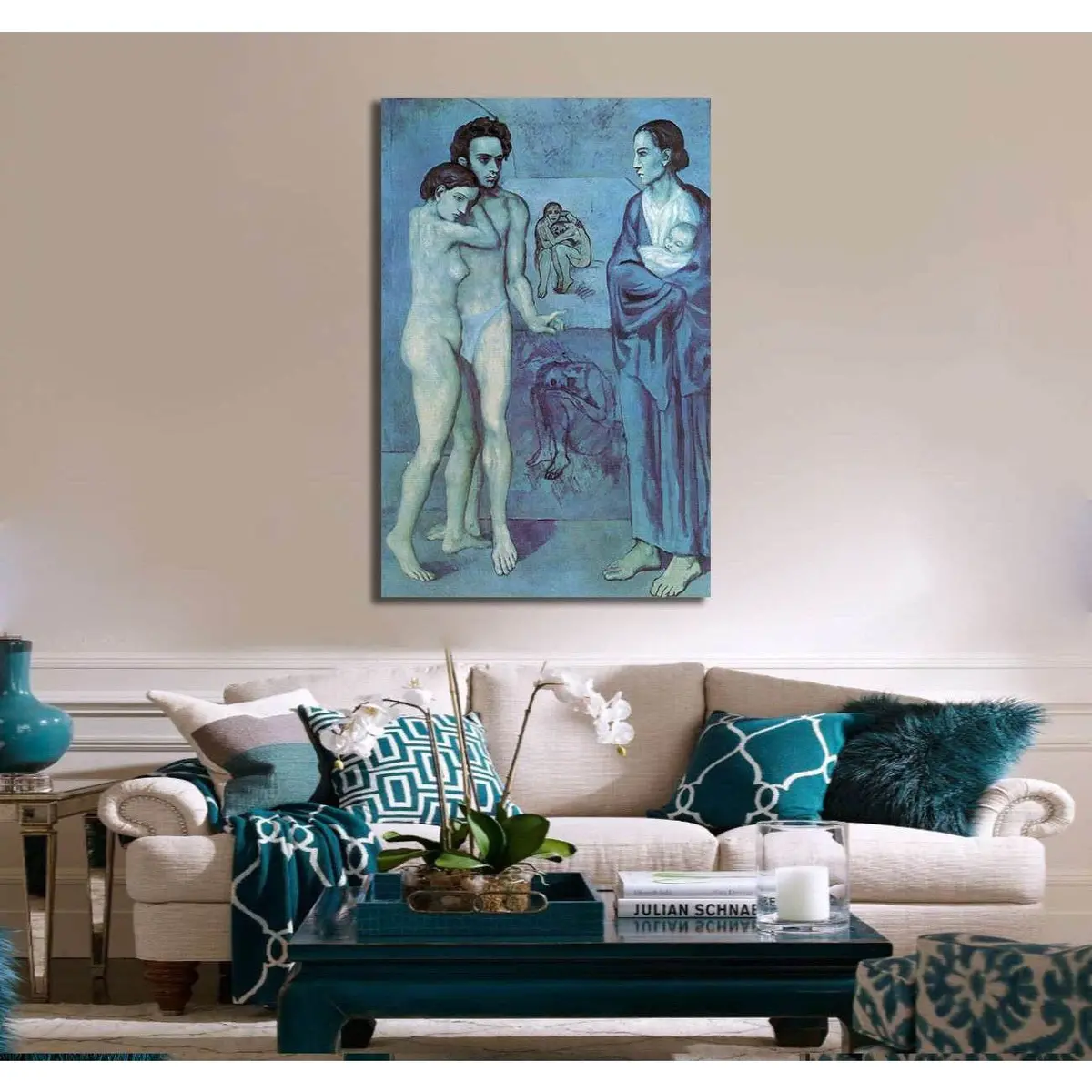 Pablo Picasso, La Vie - Canvas Print 3