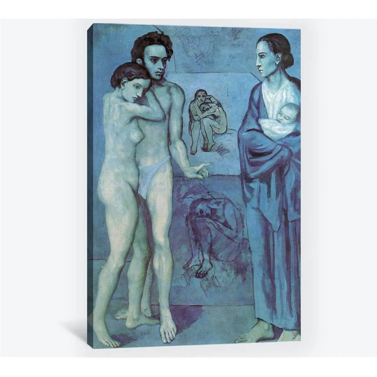Pablo Picasso, La Vie - Canvas Print 1