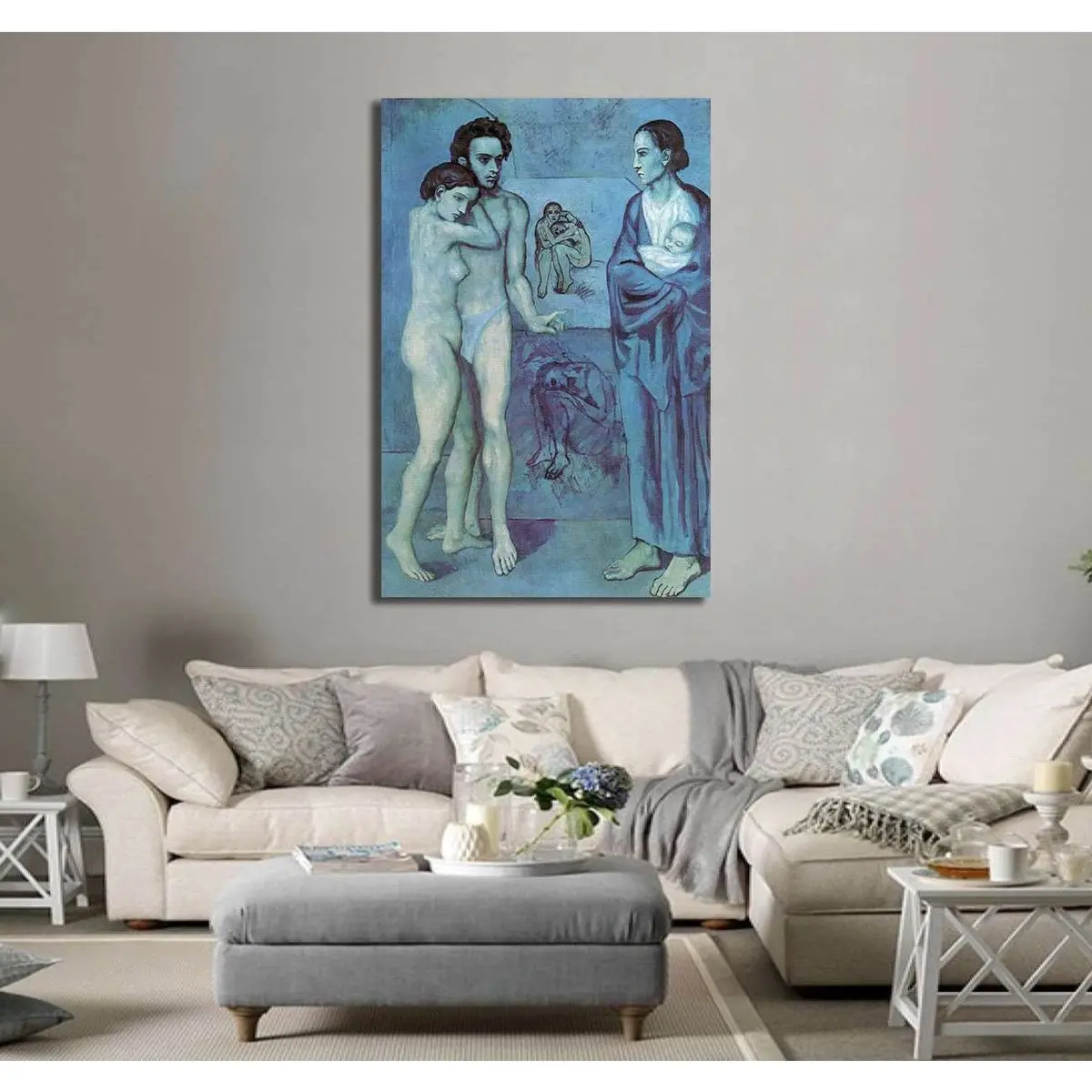 Pablo Picasso, La Vie - Canvas Print 2