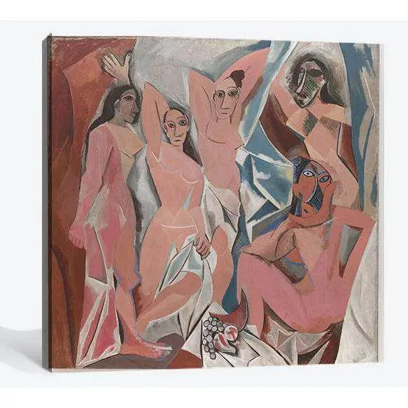Pablo Picasso, Les Demoiselles D'avignon - Ready To Hang Canvas Print 1