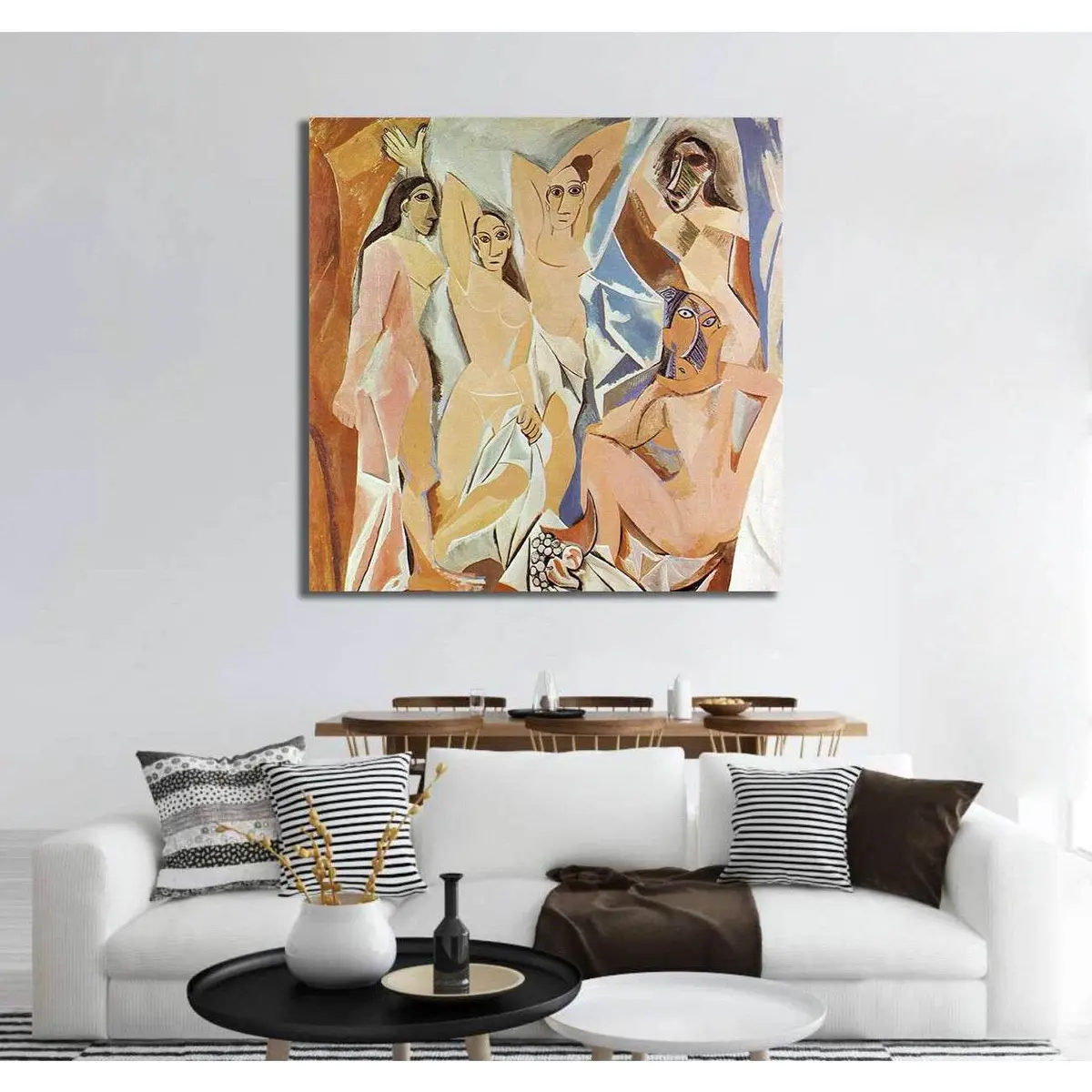 Pablo Picasso, Les Demoiselles D'avignon - Ready To Hang Canvas Print 3