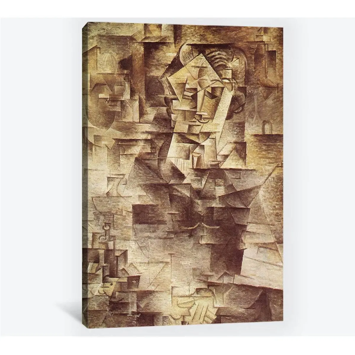 Pablo Picasso, Portrait Of Daniel-Henry Kahnweiler - Canvas Print 1