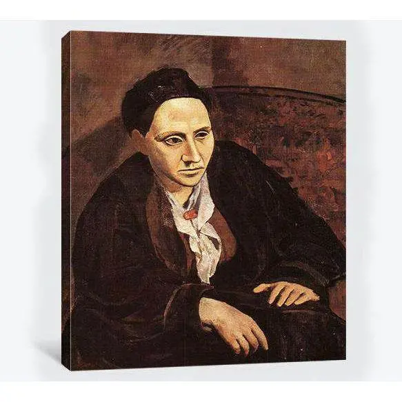 Pablo Picasso, Portrait Of Gertrude Stein - Canvas Print 1