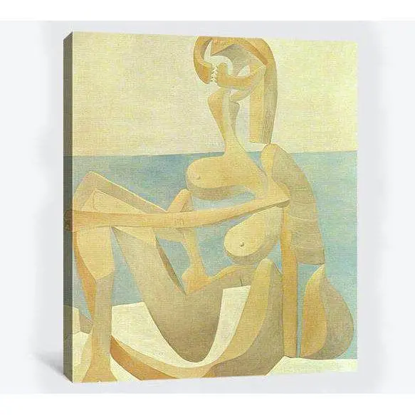 Pablo Picasso, Seated Bather - Canvas Print 1