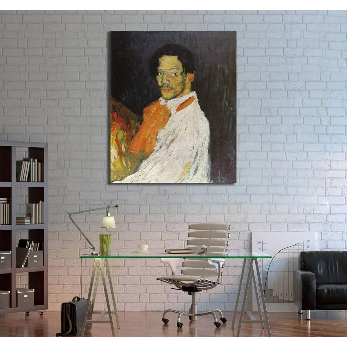 Pablo Picasso, Self Portrait- 'Yo Picasso' - Canvas Print 3