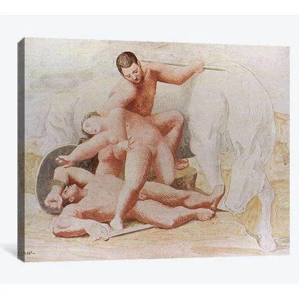 Pablo Picasso, The Rape - Canvas Print 1