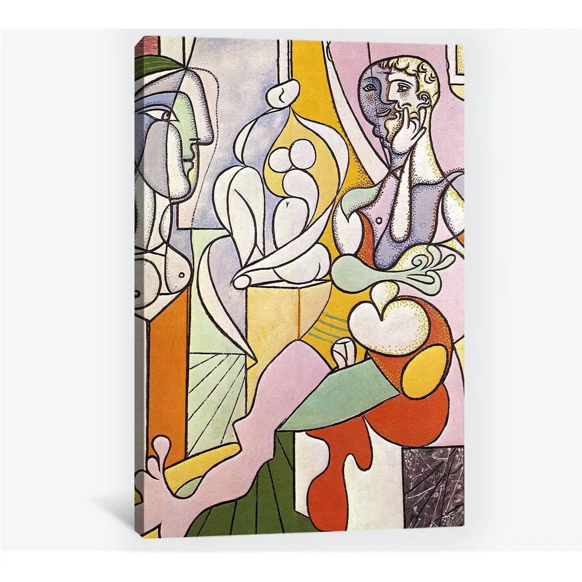 Pablo Picasso, The Sculptor - Canvas Print 1