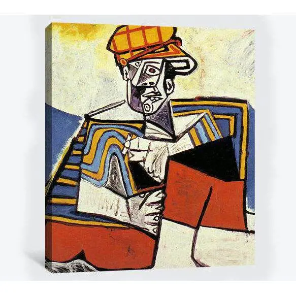 Pablo Picasso, The Smoker - Canvas Print 1