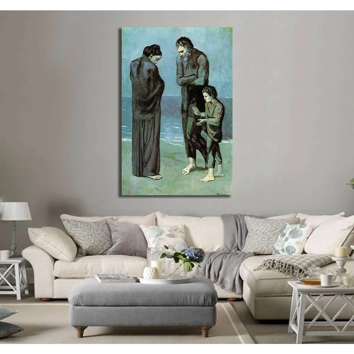 Pablo Picasso, The Tragedy - Canvas Print 3