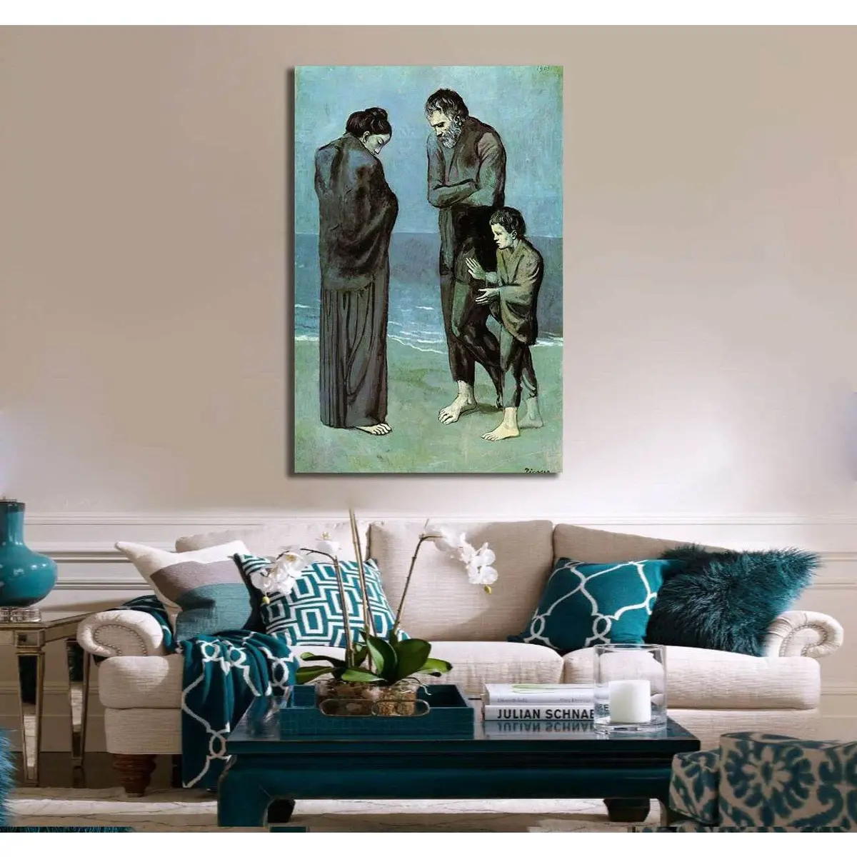 Pablo Picasso, The Tragedy - Canvas Print 2