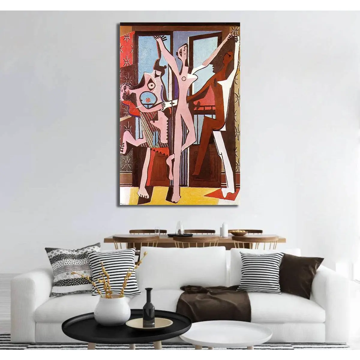 Pablo Picasso, Three Dancers - Canvas Print 3