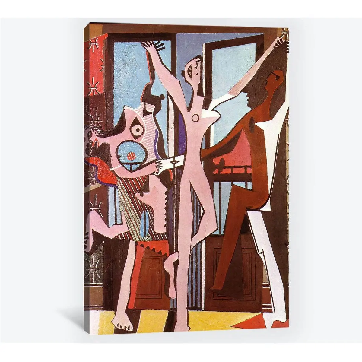 Pablo Picasso, Three Dancers - Canvas Print 1
