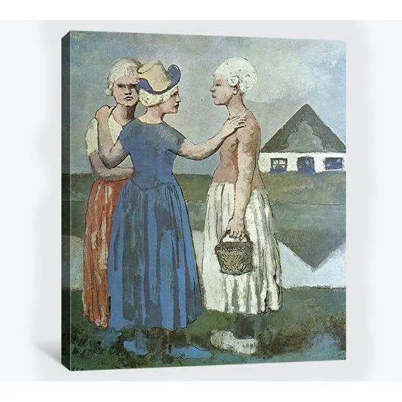 Pablo Picasso, Three Dutch Girls - Canvas Print 1
