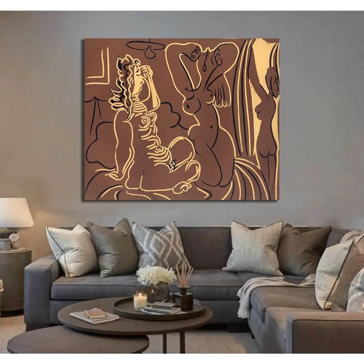Pablo Picasso, Three Women - Canvas Print 3