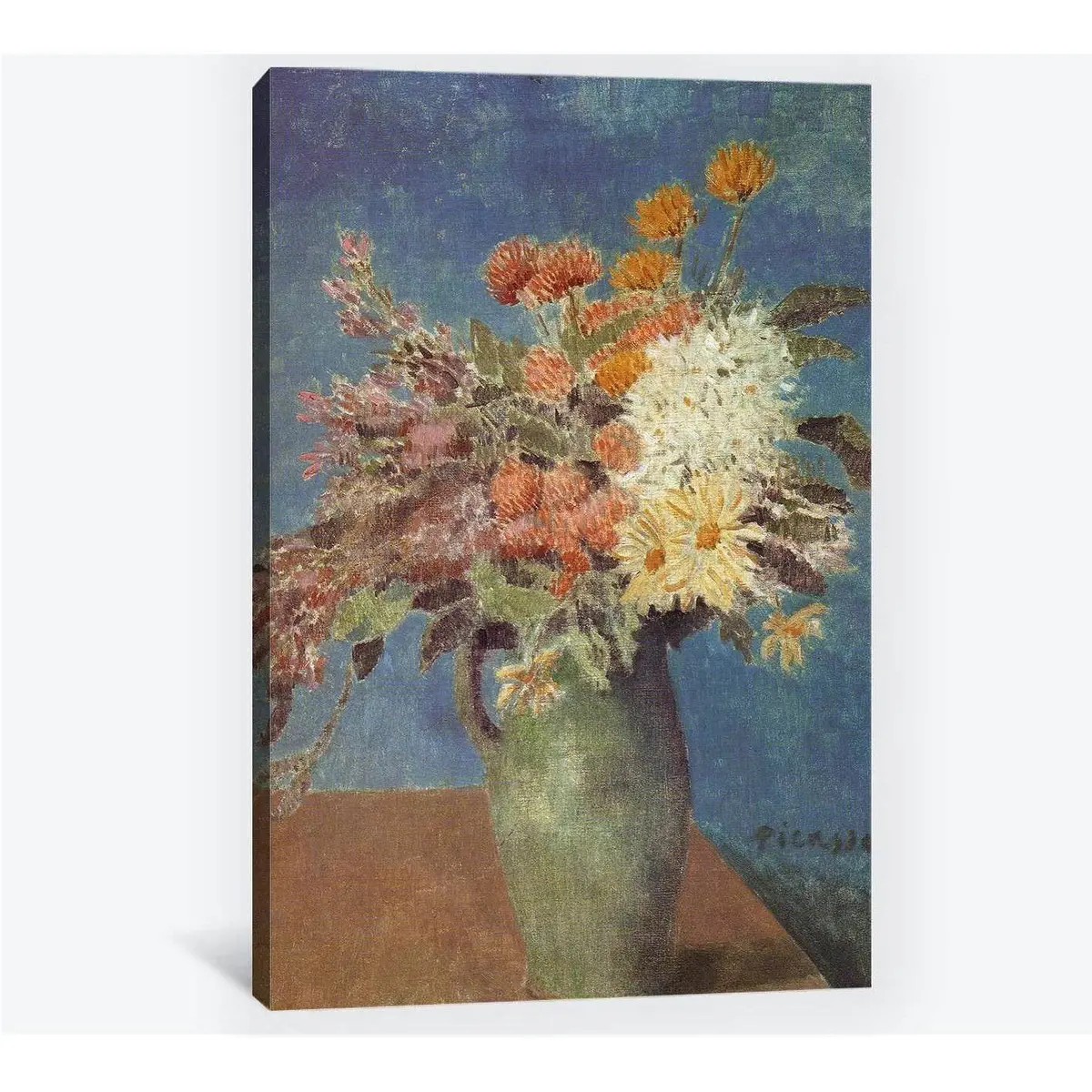 Pablo Picasso, Vase Of Flowers - Canvas Print 1