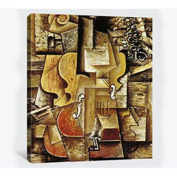 Pablo Picasso, Violin And Grapes - Canvas Print 1