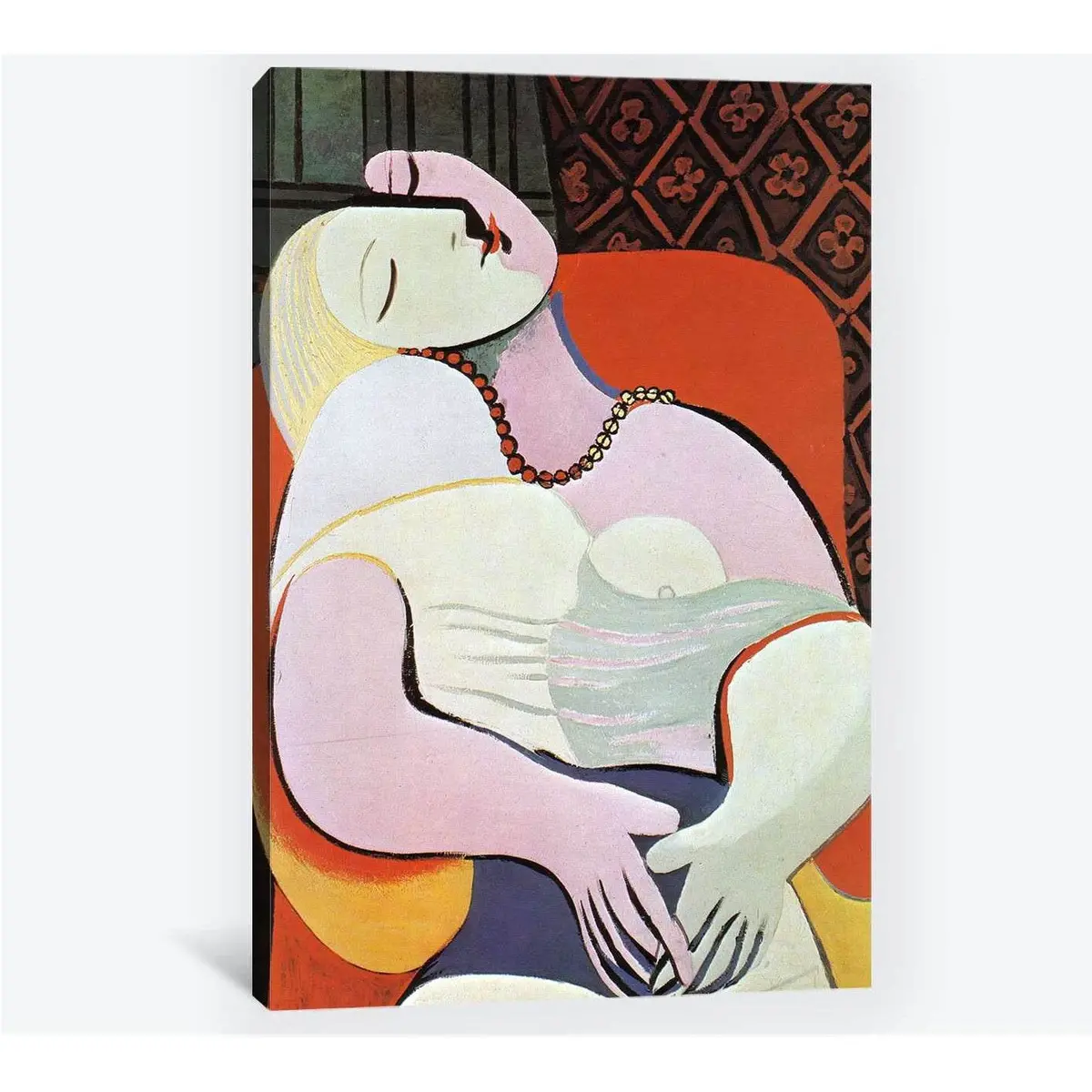 Pablo Picasso, Woman Asleep In An Armchair - Canvas Print 1