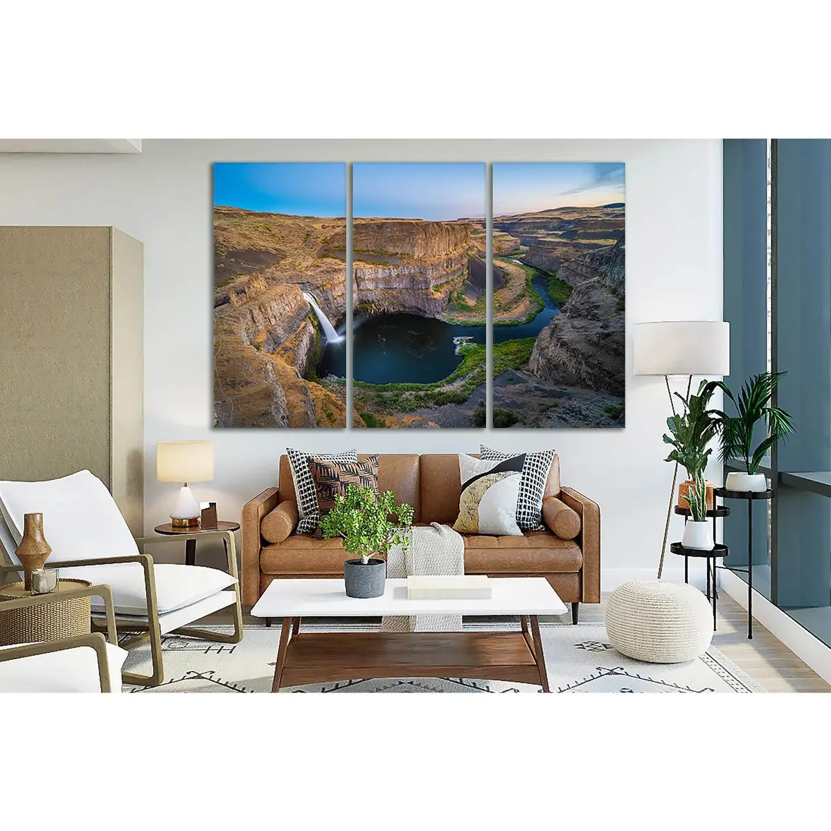 Palaus Waterfalls №Sl470 Ready To Hang Canvas Print 5