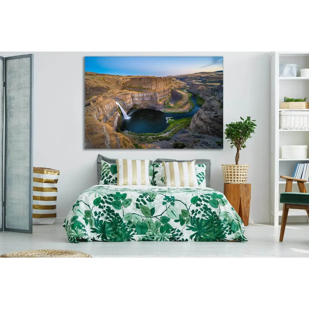 Palaus Waterfalls №Sl470 Ready To Hang Canvas Print 1