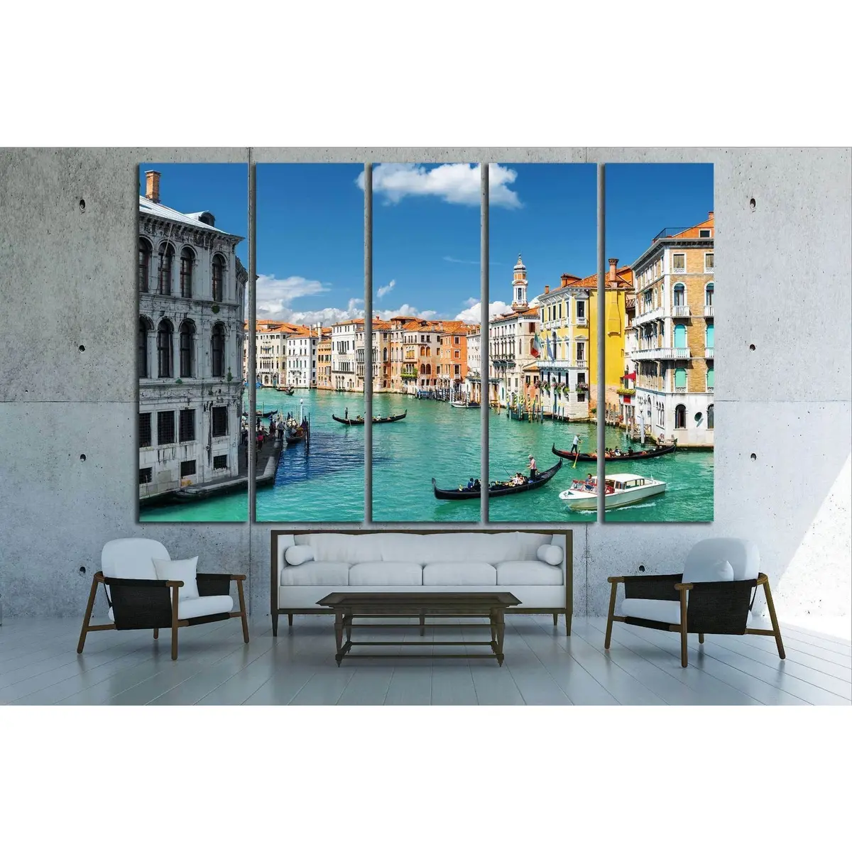 Vintage Venice Canvas Art: Palazzo Dei Camerlenghi on the Grand Canal, 1542 Edition - Image 3