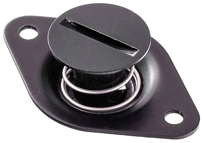Dzus Panel Fastener – Pane6500Bk, Black Anodized, 5/16" Diameter 1