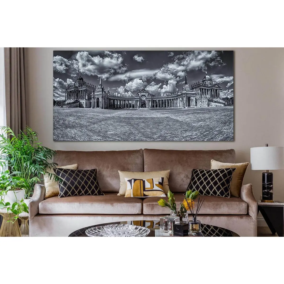 Panoramic View Of The University Potsdam №Sl828 Ready To Hang Canvas Print 1