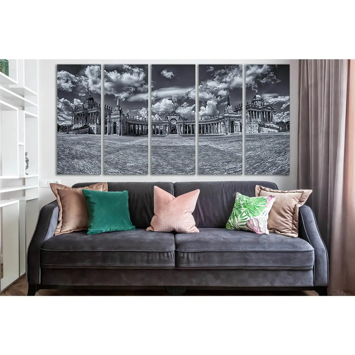 SL828 University of Potsdam Panoramic Canvas Print – Gallery-Wrapped, Hanging-Ready Wall Decor - Image 3