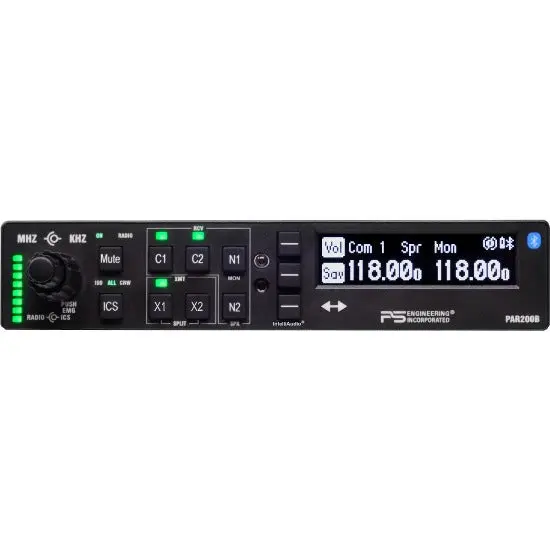Par200b Certified Audio Panel With Ty91l Com Radio 1