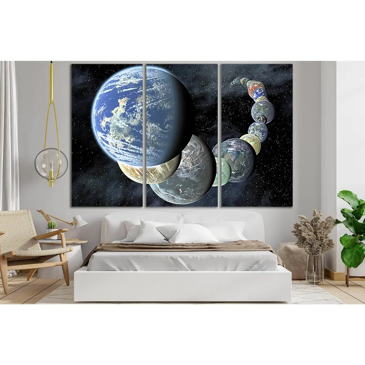 Parade Of Planets №Sl972 Ready To Hang Canvas Print 5