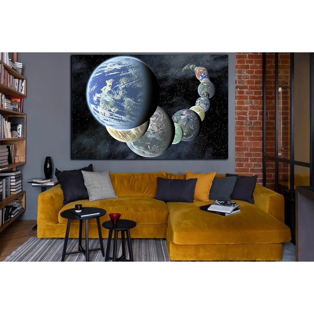 Parade Of Planets №Sl972 Ready To Hang Canvas Print 1