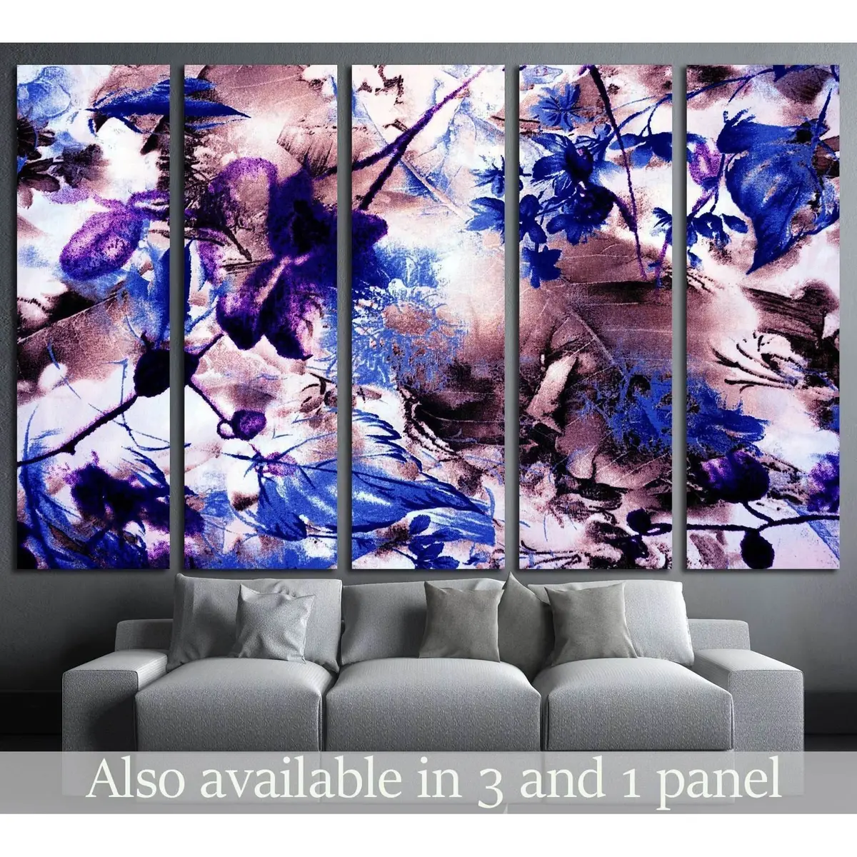 Abstract Pattern Canvas Art №1343 – Premium Ready-to-Hang Wall Decor