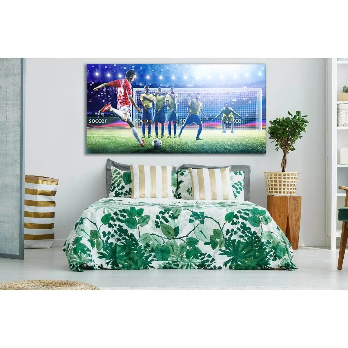 Penalty Football Addictive Moment №Sl929 Ready To Hang Canvas Print 1