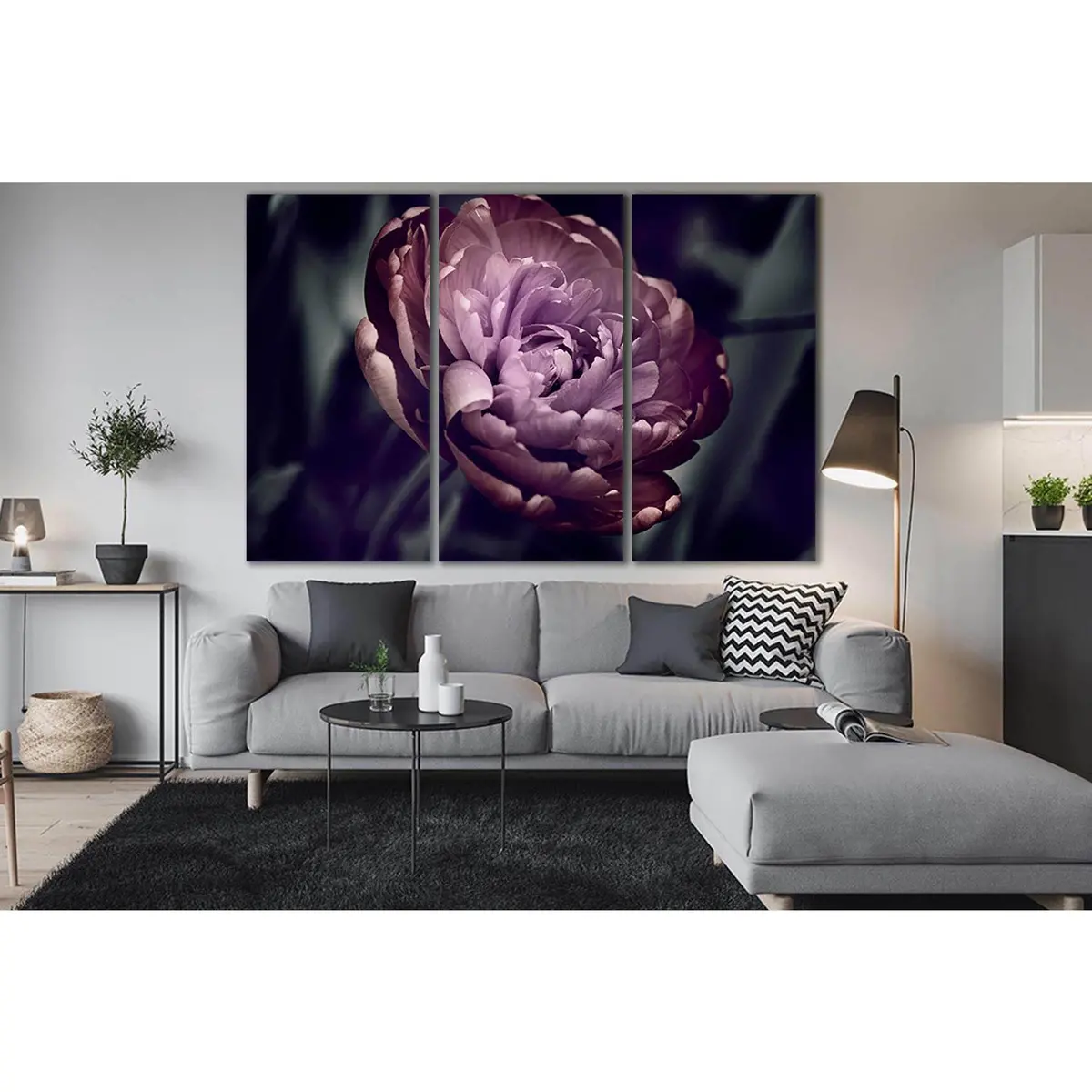 Peony In The Garden №Sl703 Ready To Hang Canvas Print 5