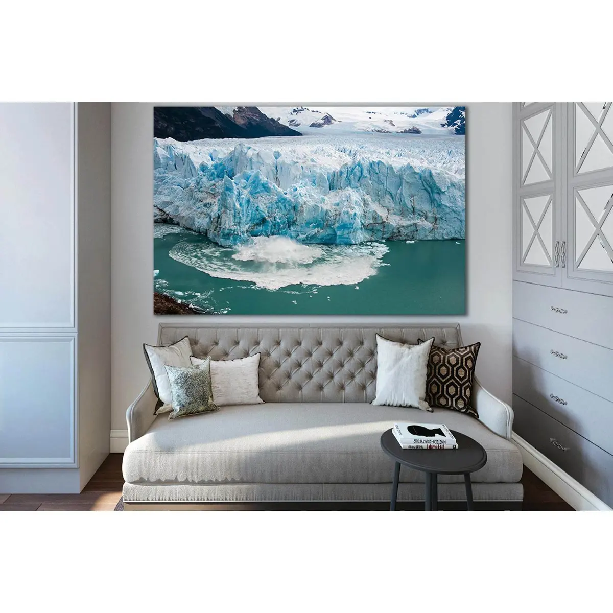 Perito Moreno Glacier El Calafate №Sl1344 Ready To Hang Canvas Print 1
