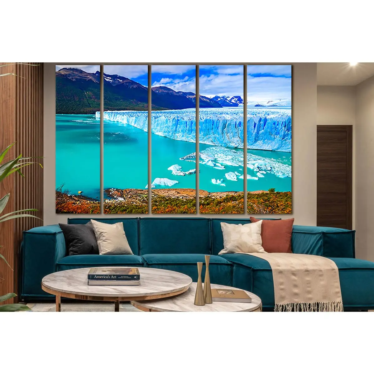 Perito Moreno Glacier Canvas Art Print №SL1301 – Premium Ready-to-Hang Wall Decor