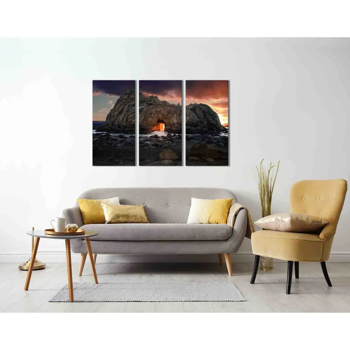 Pfeiffer Beach №D1211 Ready To Hang Canvas Print 5