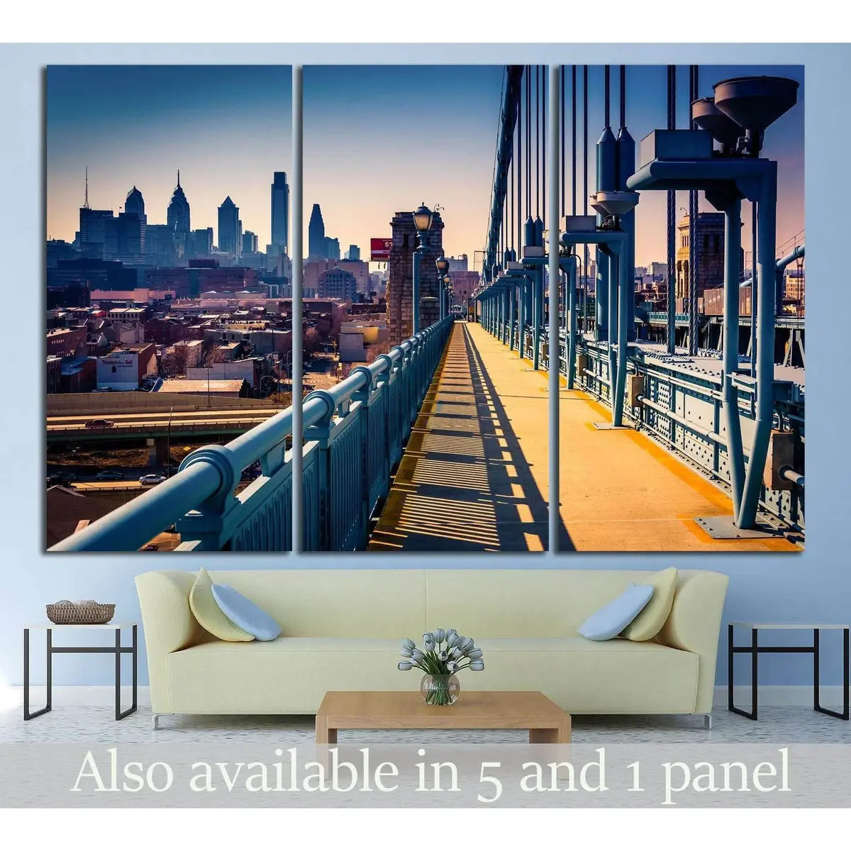 Philadelphia, Pennsylvania №888 Ready To Hang Canvas Print 1