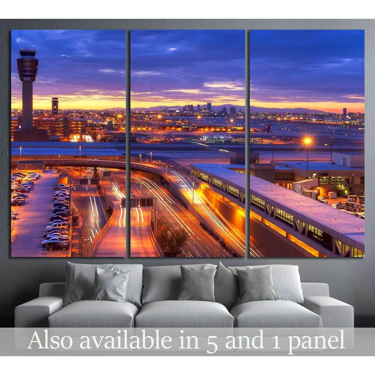 Phoenix Airport №895 Ready To Hang Canvas Print 5