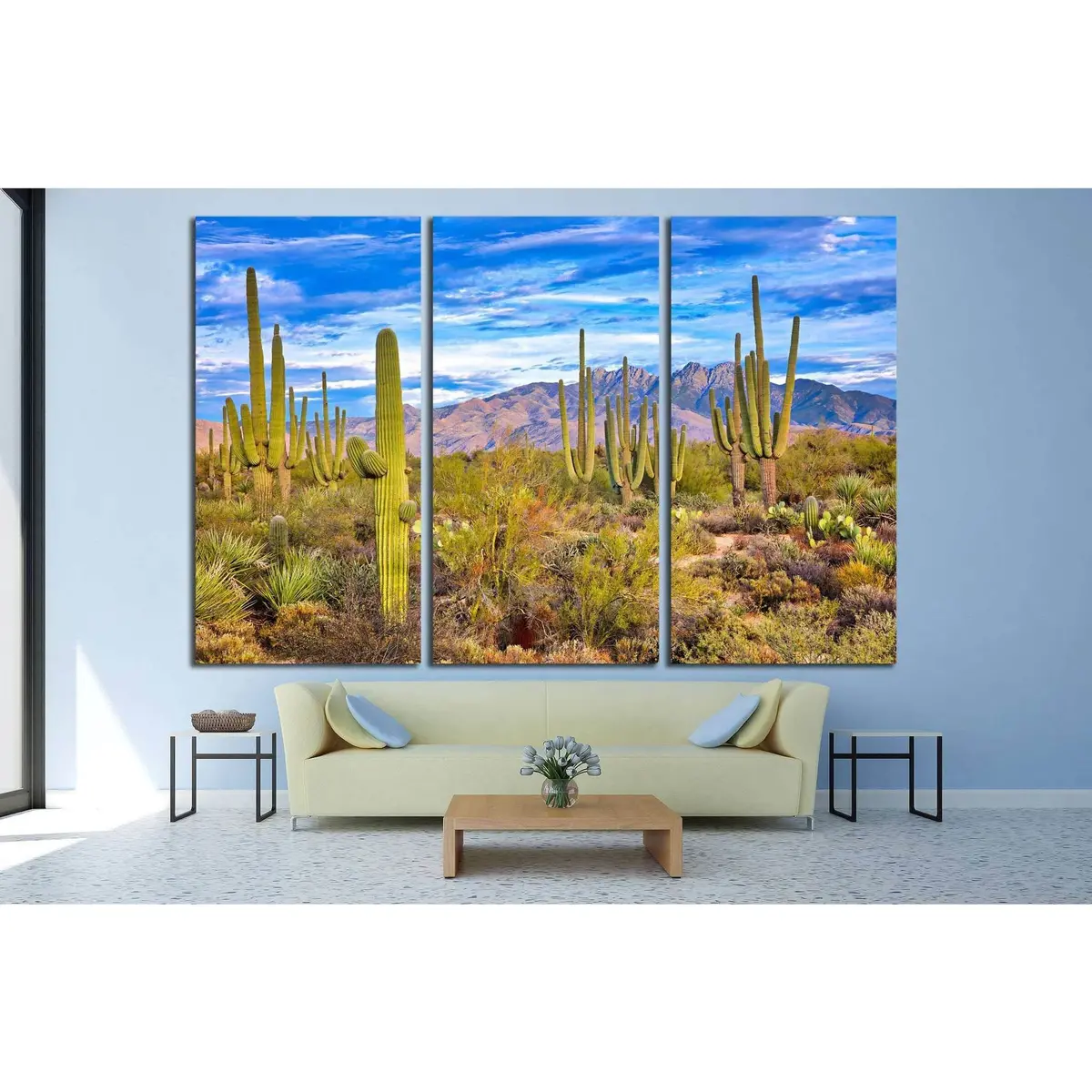 Phoenix, Arizona №1008 Ready To Hang Canvas Print 3