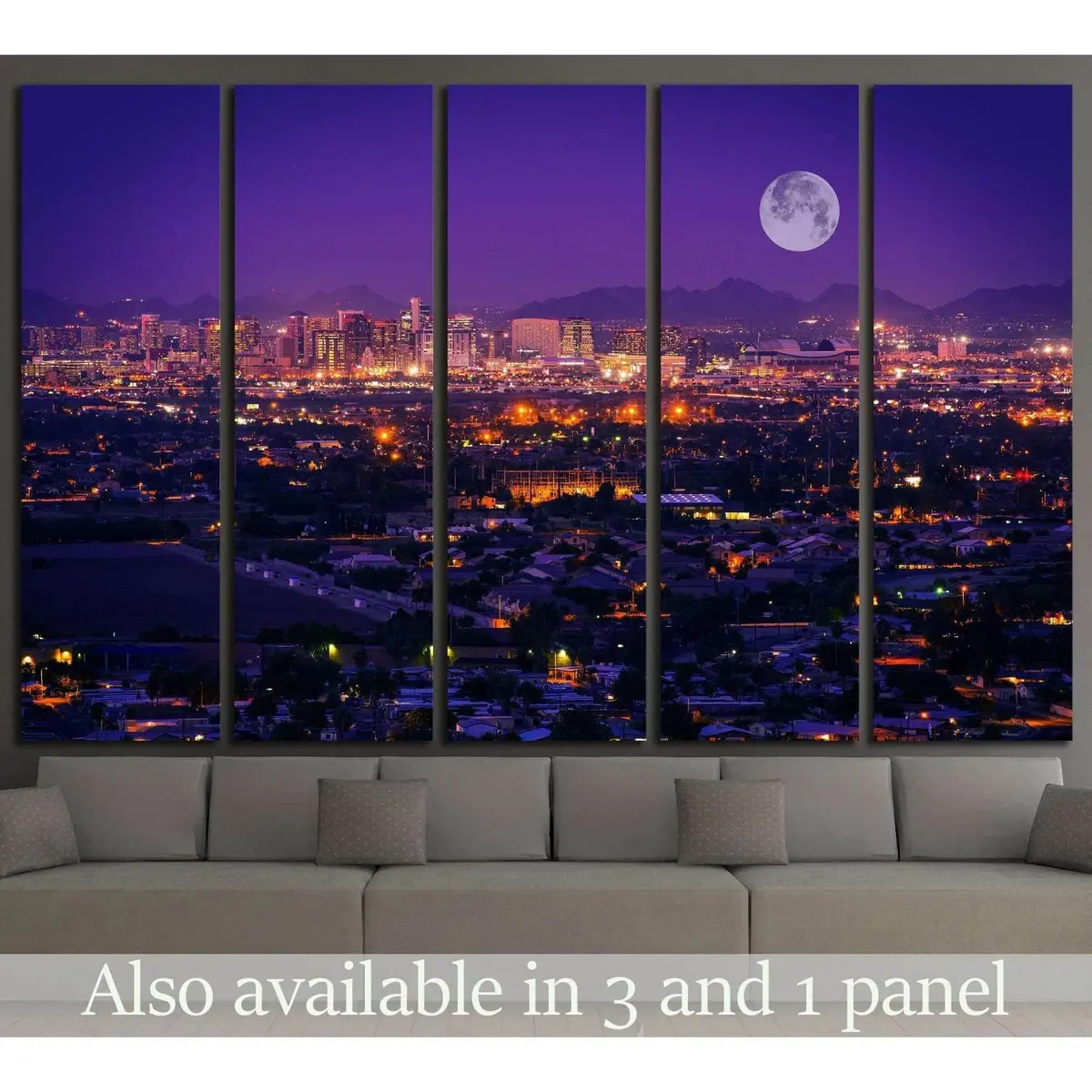 Phoenix, Arizona Wall Art – #896 Ready-to-Hang Canvas Print