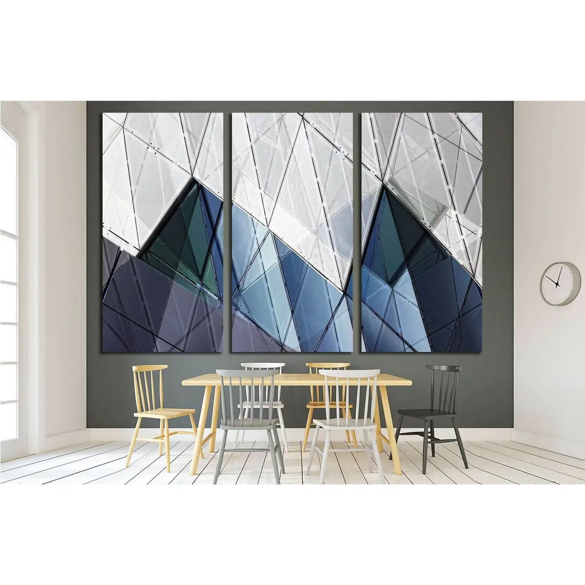 Photo Of Contemporary Wall №1603 Ready To Hang Canvas Print 3