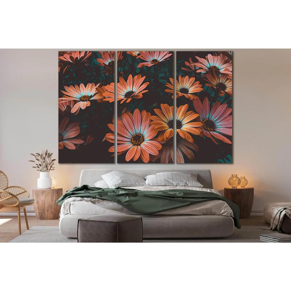 Photo Of Daisy Flowers №Sl728 Ready To Hang Canvas Print 5