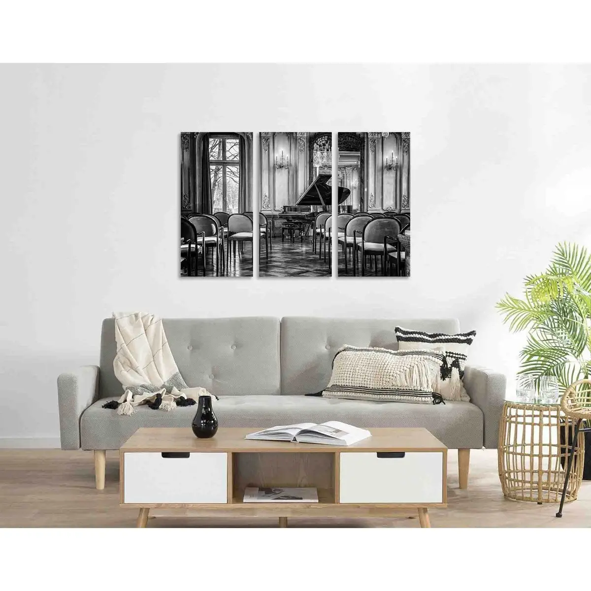 Pianistic Hall №D2839 Ready To Hang Canvas Print 5